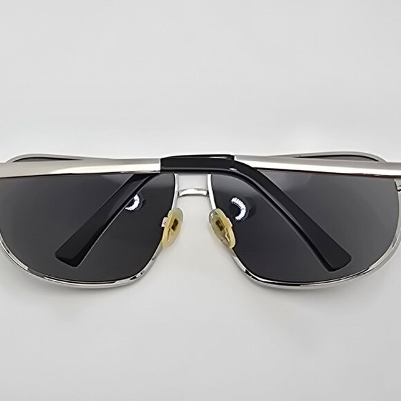 Von Zipper Skitch Silver Frame Silver Mirror Grey Base Lens Aviator Sunglasses - Picture 9 of 13